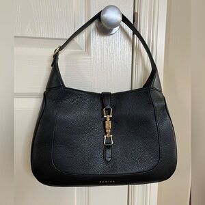Danier leather shoulder bag, Jackie inspired